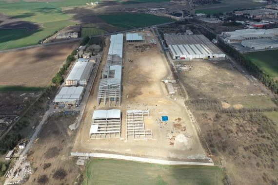 SANKO HOLDİNG SüperFilm Lüleburgaz Fabrika Binası İnşaatı 